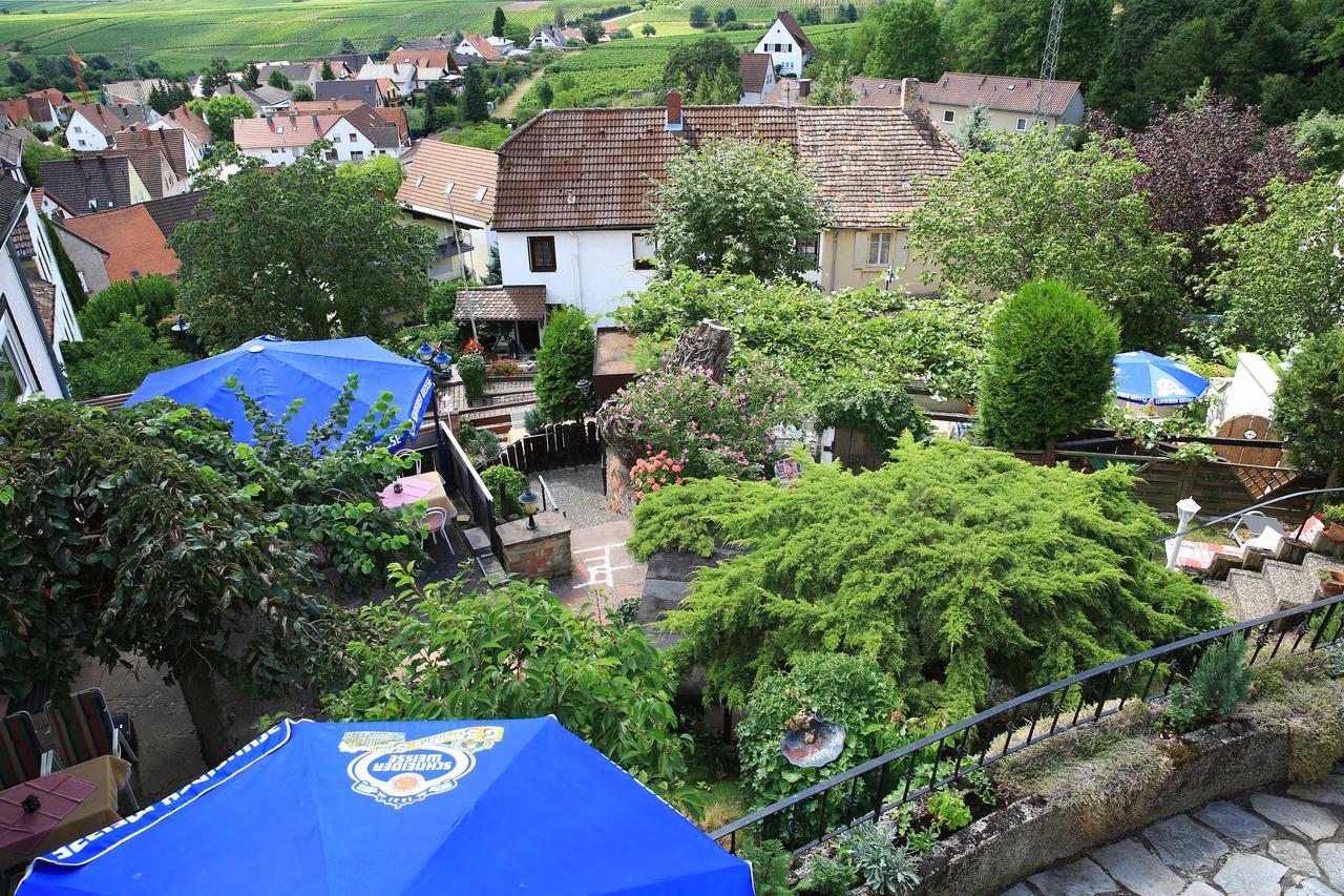 Hotel Pension Weinberg mit Landhaus Nizza Gleisweiler Esterno foto